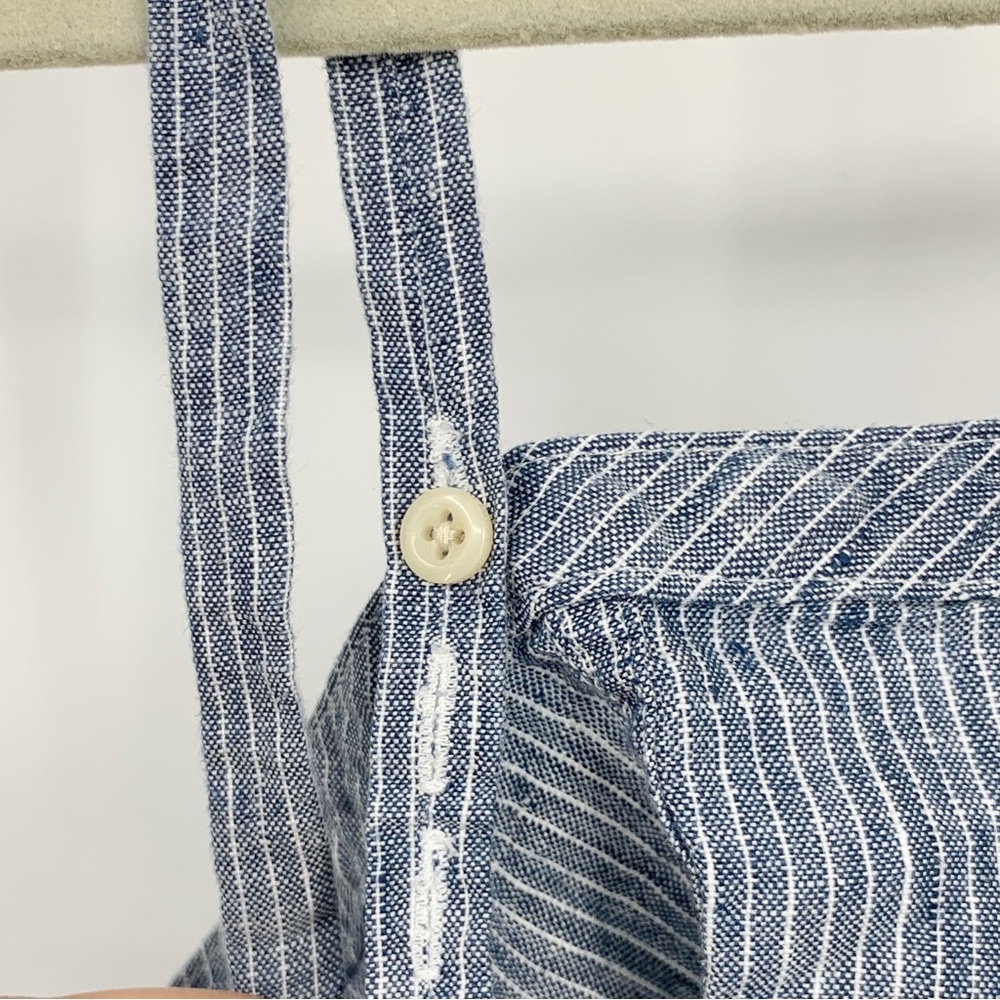 Everlane Blue Striped Tank Top - Picture 7 of 9